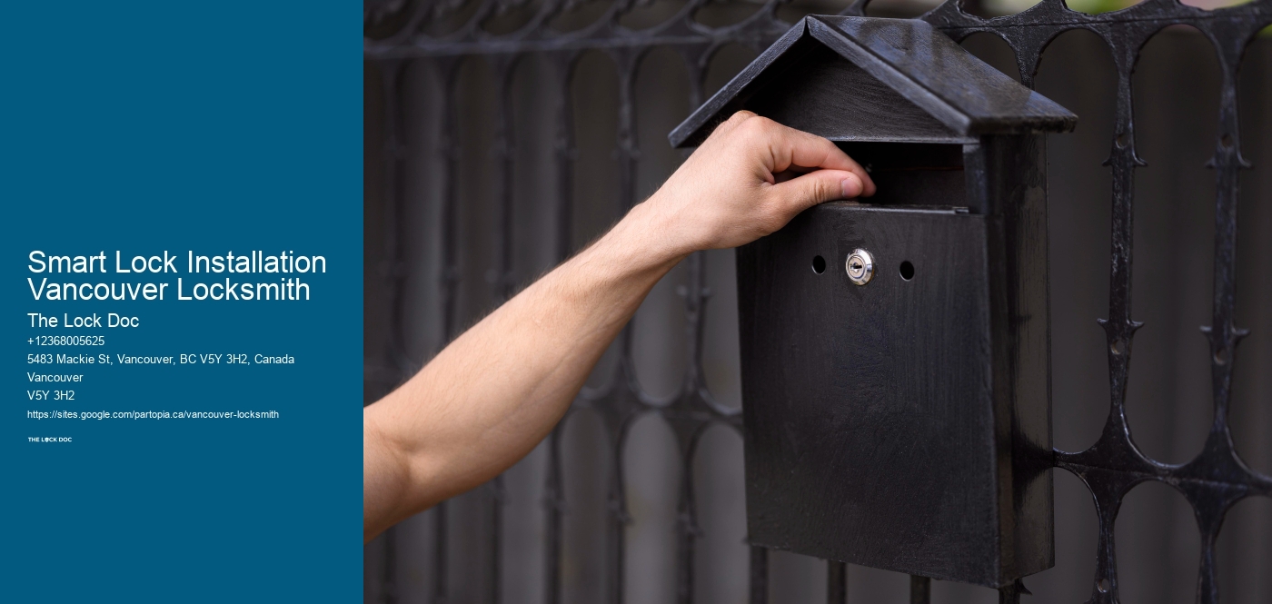 Smart Lock Installation Vancouver Locksmith