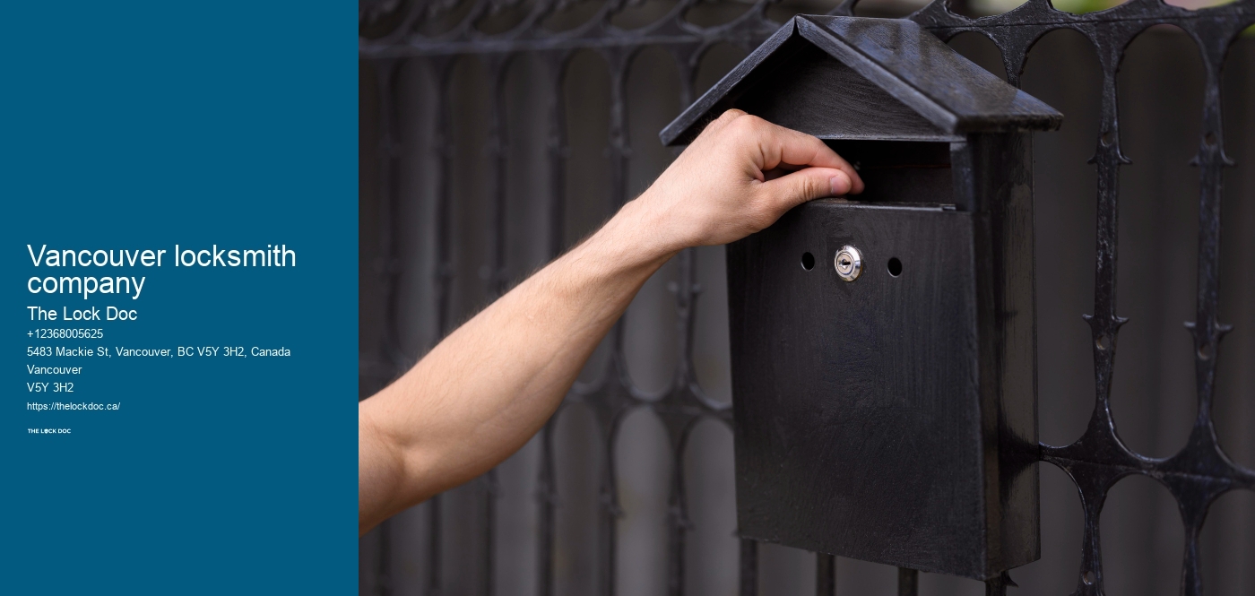 Vancouver locksmith company
