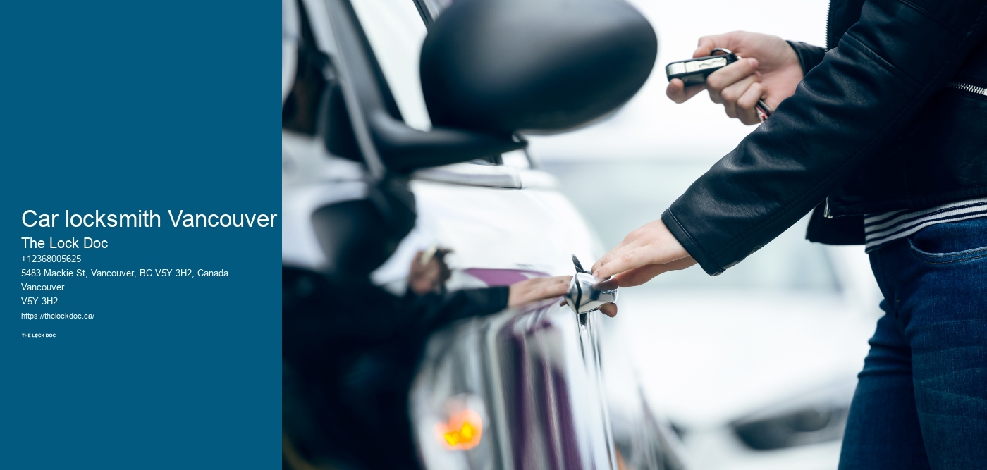 Car locksmith Vancouver