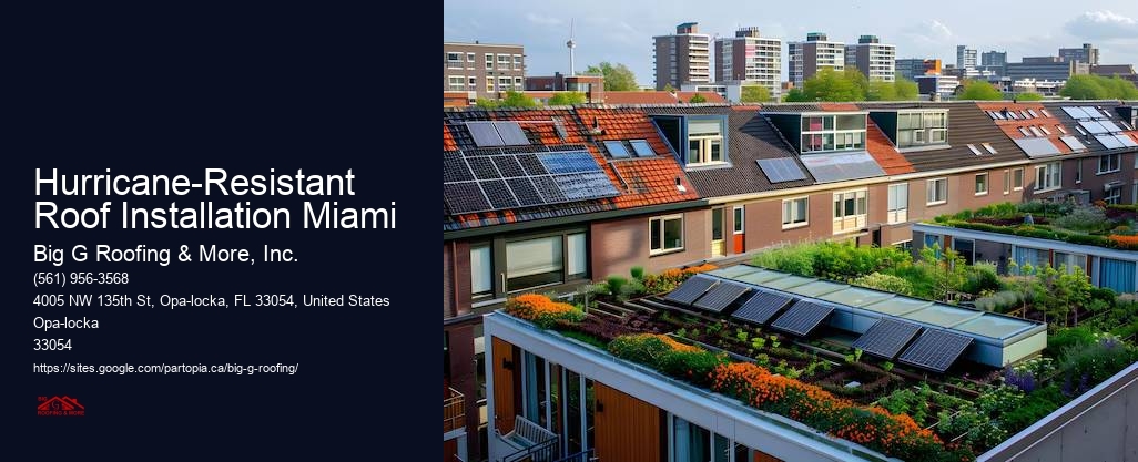 Hurricane-Resistant Roof Installation Miami