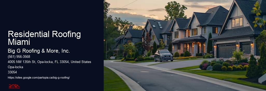 Residential Roofing Miami