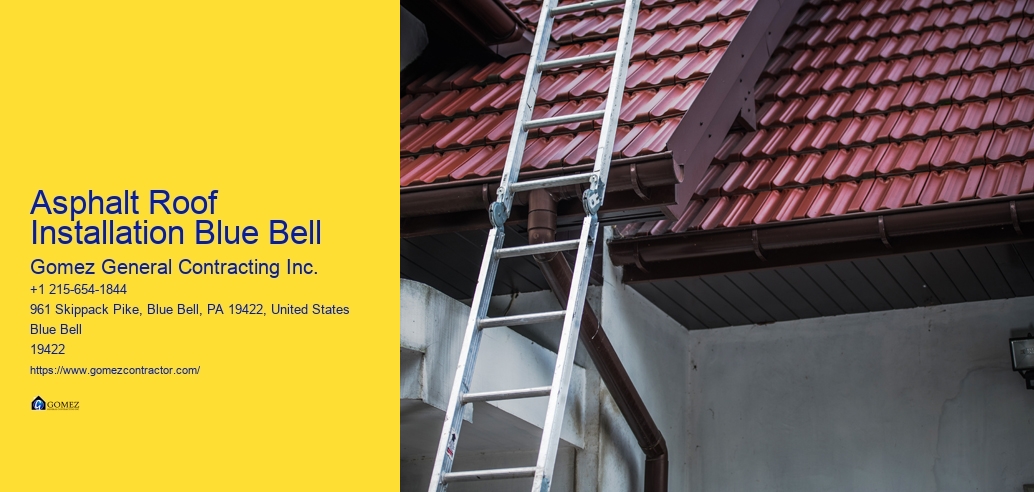 Asphalt Roof Installation Blue Bell
