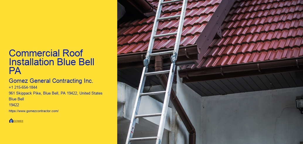 Commercial Roof Installation Blue Bell PA