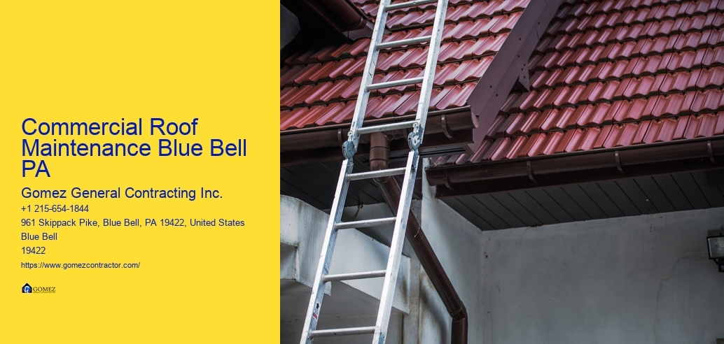 Commercial Roof Maintenance Blue Bell PA