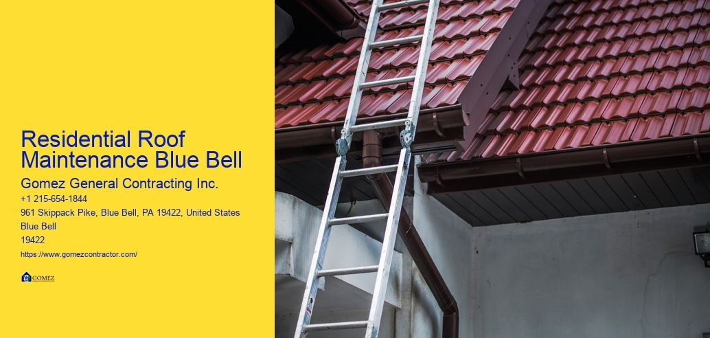 Residential Roof Maintenance Blue Bell