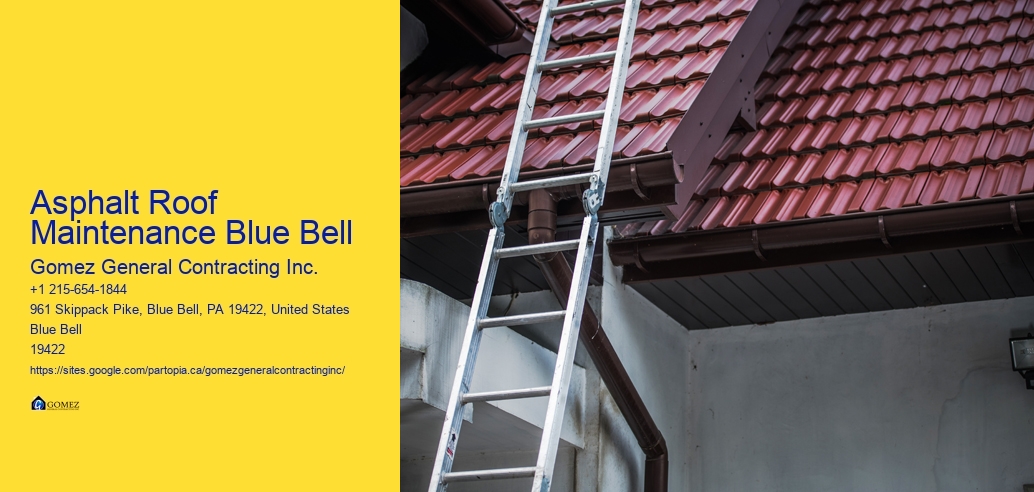 Asphalt Roof Maintenance Blue Bell