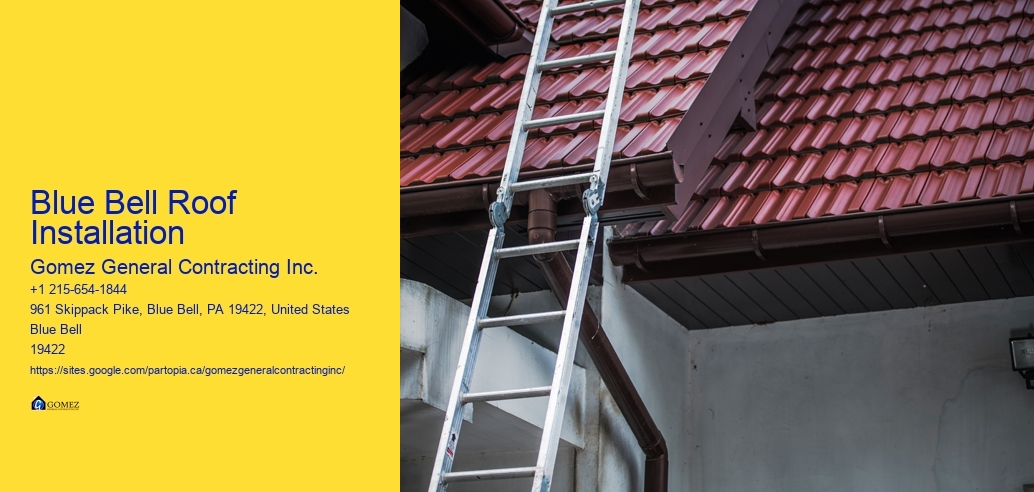 Blue Bell Roof Installation