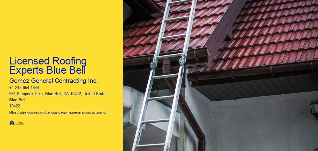 Licensed Roofing Experts Blue Bell