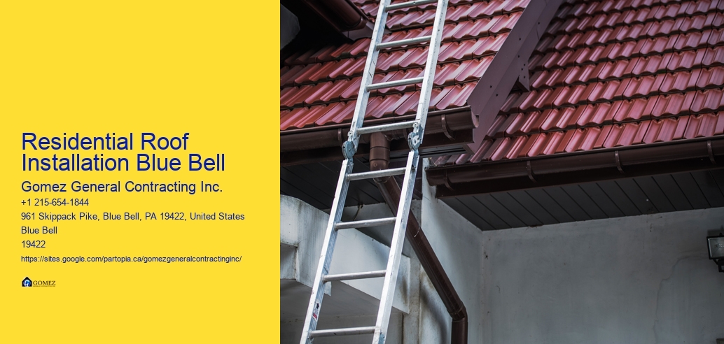 Residential Roof Installation Blue Bell