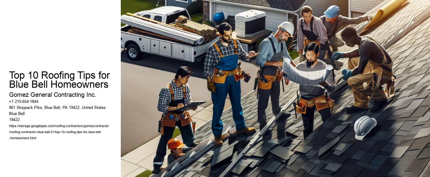 Top 10 Roofing Tips for Blue Bell Homeowners