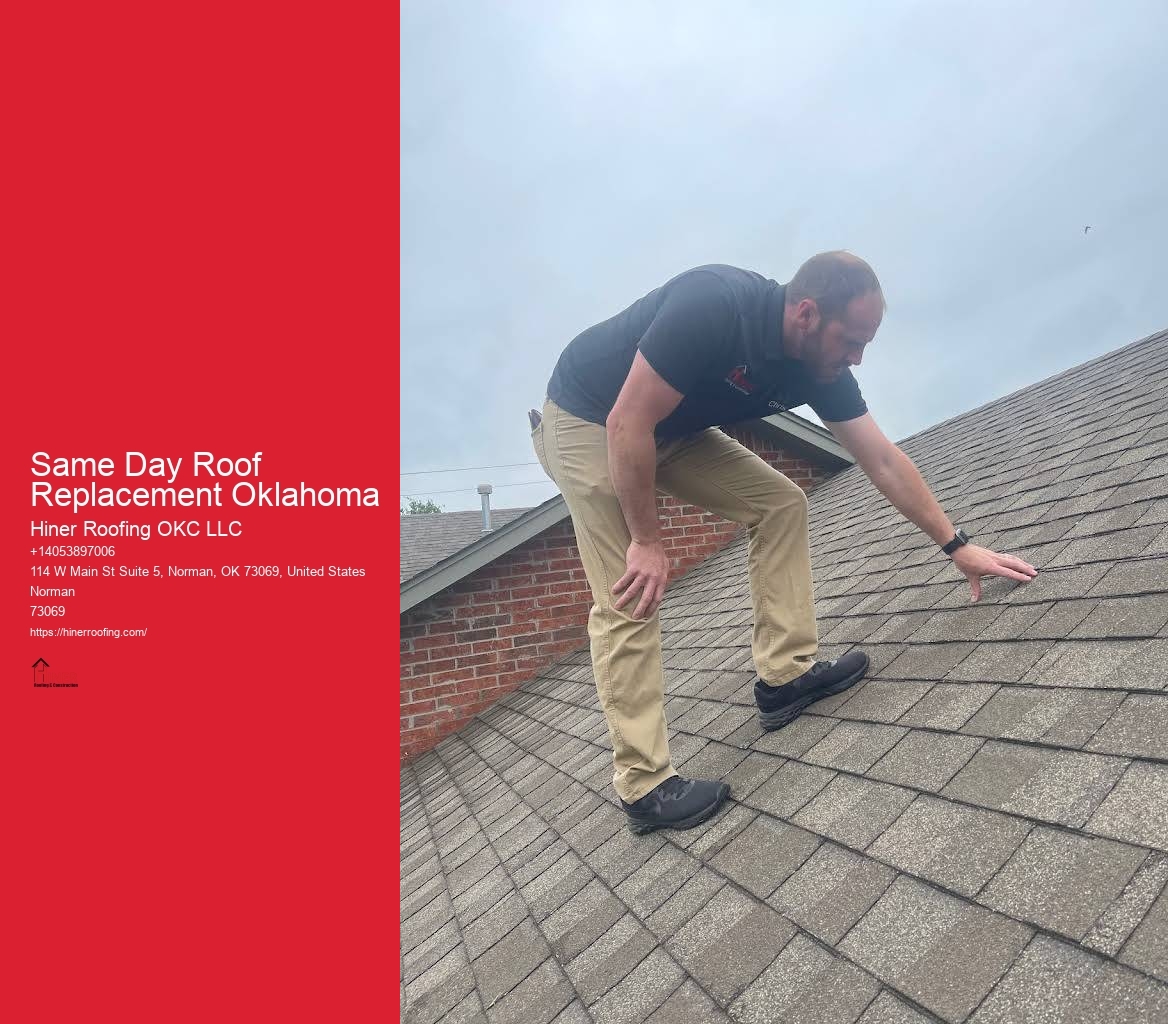 Same Day Roof Replacement Oklahoma