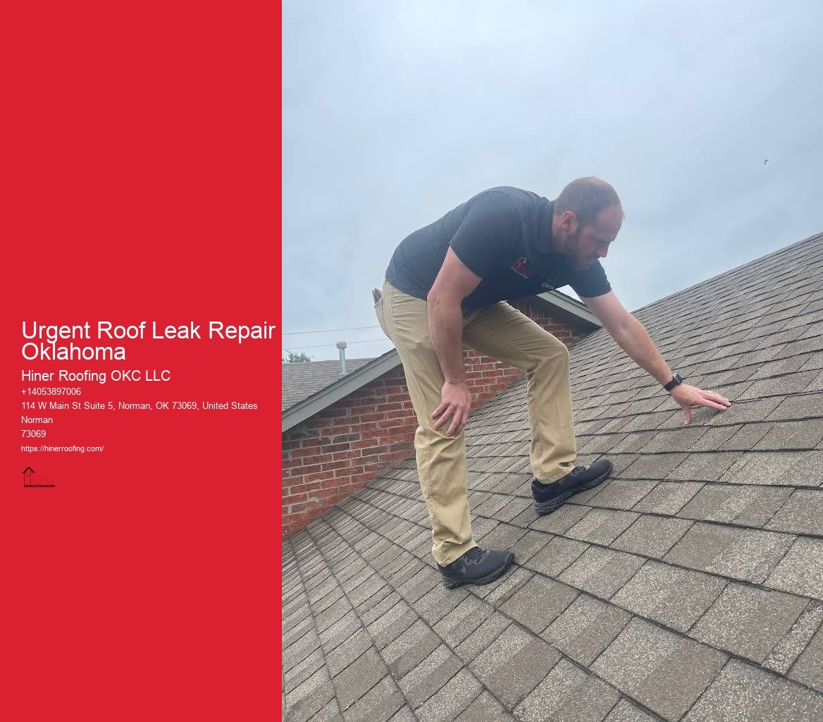 Urgent Roof Leak Repair Oklahoma
