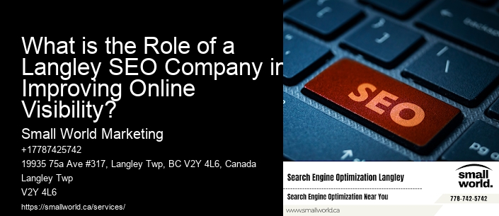 What is the Role of a Langley SEO Company in Improving Online Visibility?