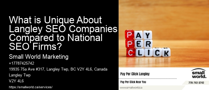 What is Unique About Langley SEO Companies Compared to National SEO Firms?