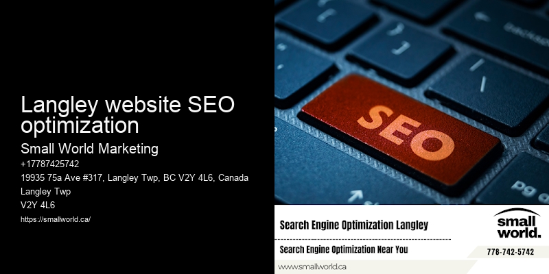 Langley website SEO optimization