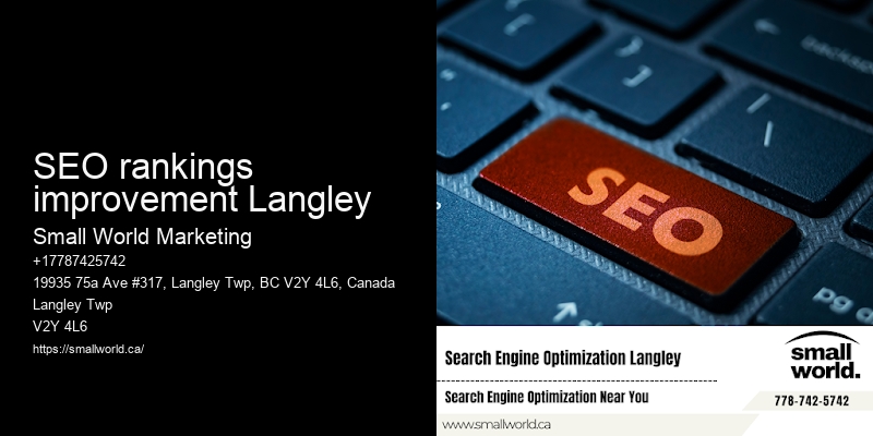SEO rankings improvement Langley