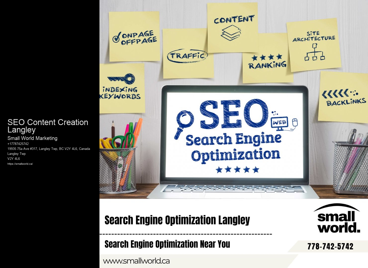 SEO Content Creation Langley SEO Strategy Consultants