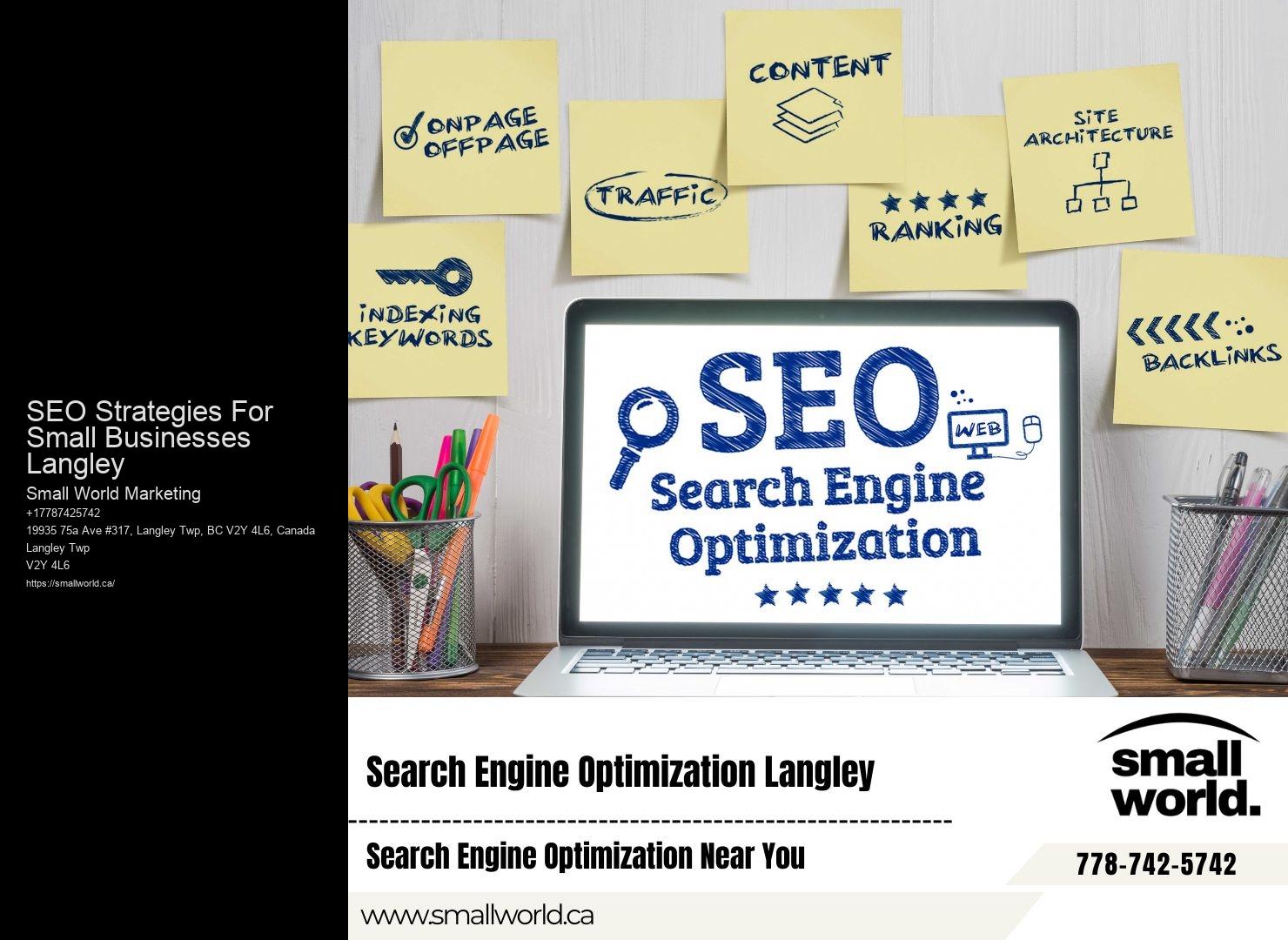 SEO Strategies For Small Businesses Langley SEO Service Options