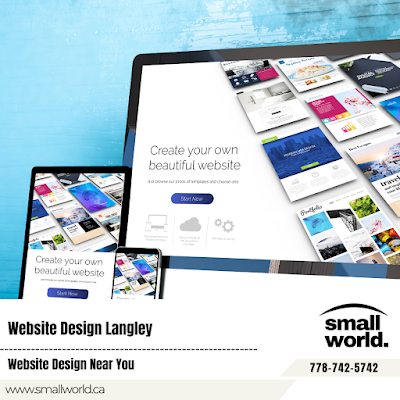 Modern Web Design Langley website builders