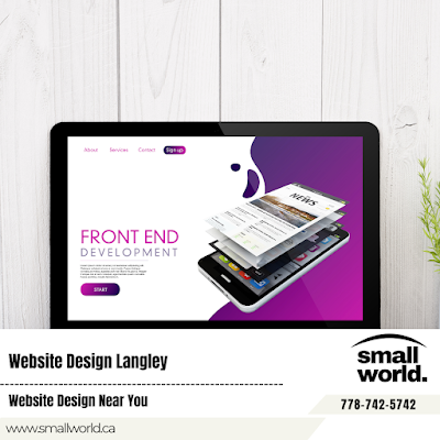 Web Design Langley website redesign packages