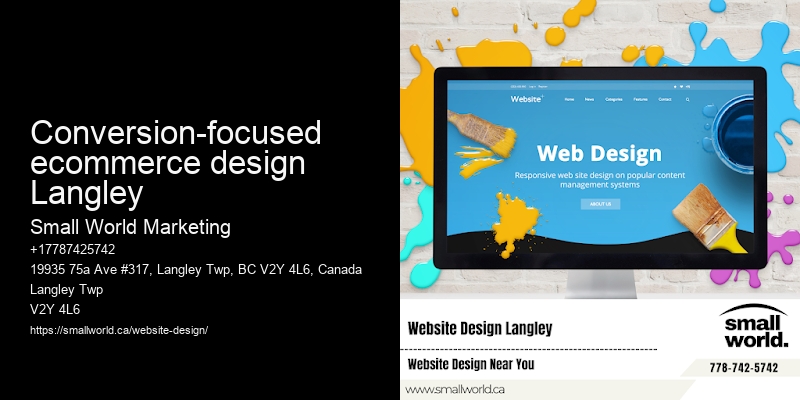conversion-focused ecommerce design Langley