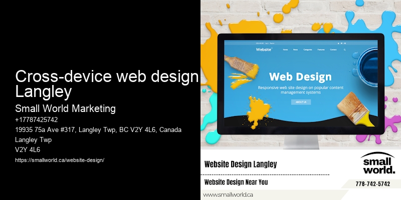 cross-device web design Langley