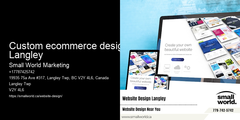 custom ecommerce design Langley