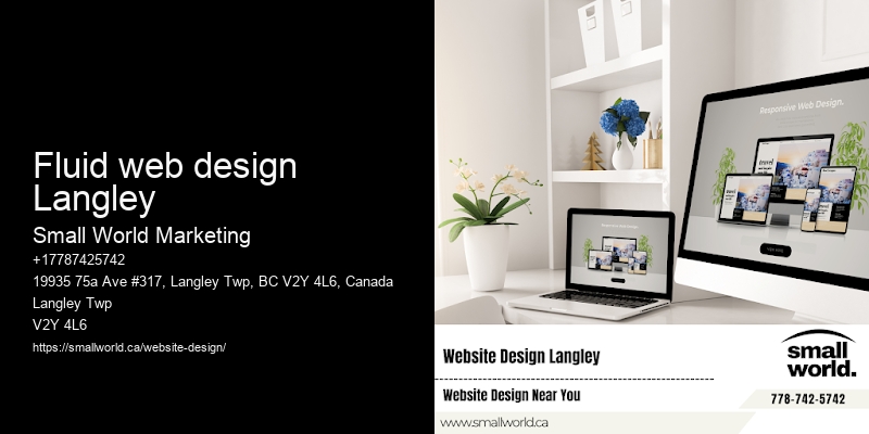 fluid web design Langley