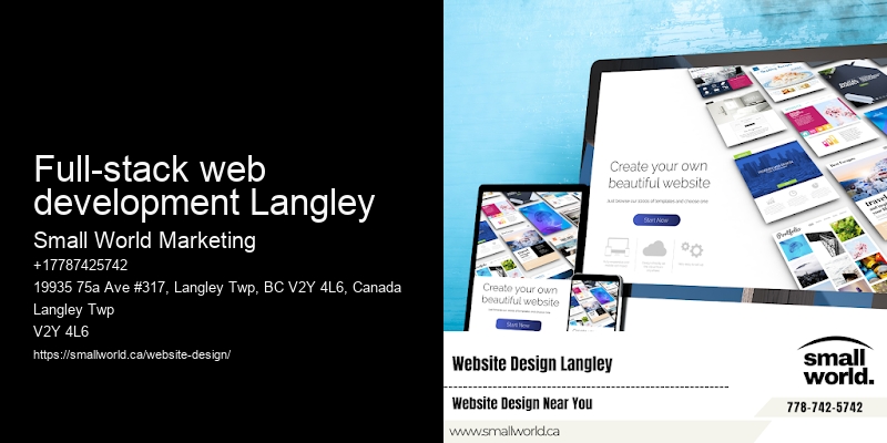 Full-stack web development Langley