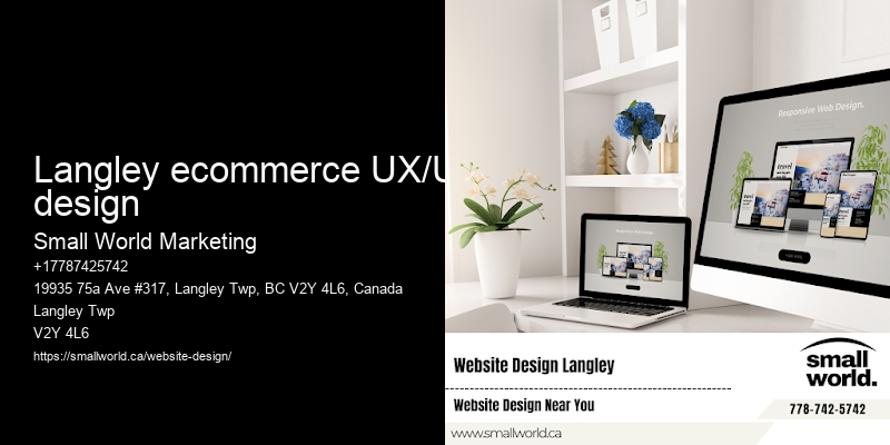 Langley ecommerce UX/UI design