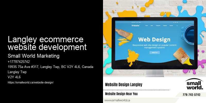 Langley ecommerce website development