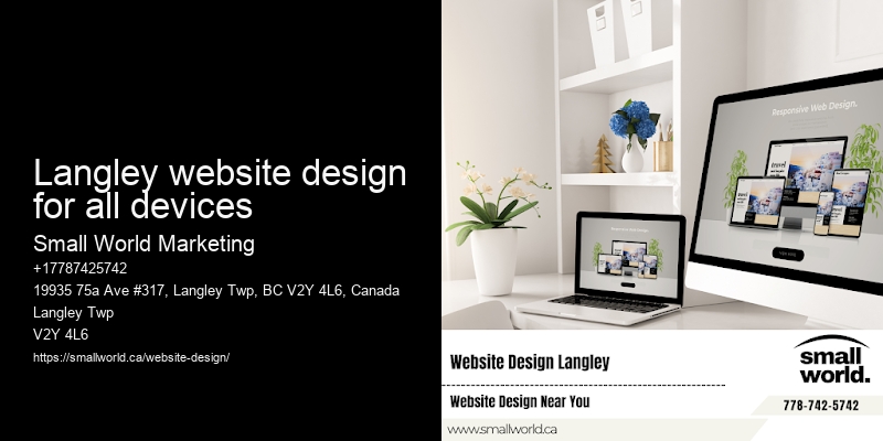 Langley website design for all devices