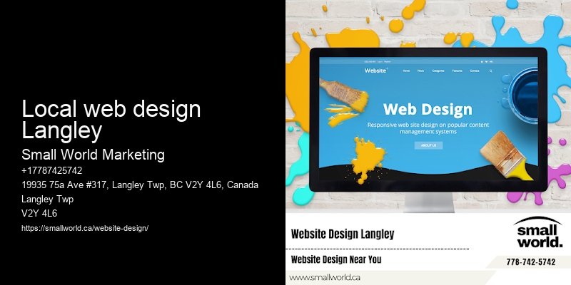 Local web design Langley