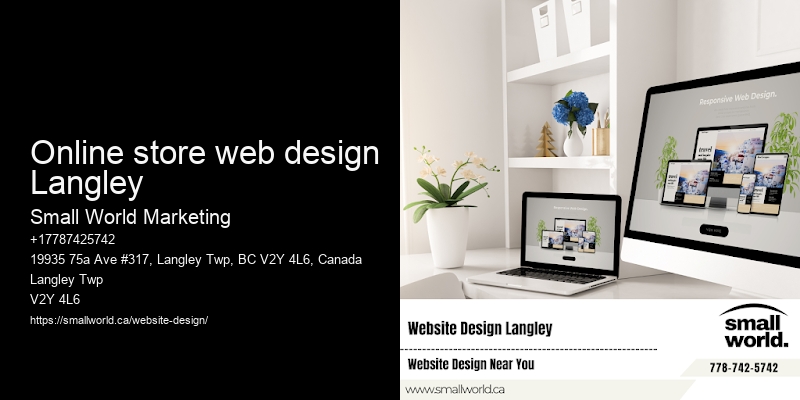 online store web design Langley