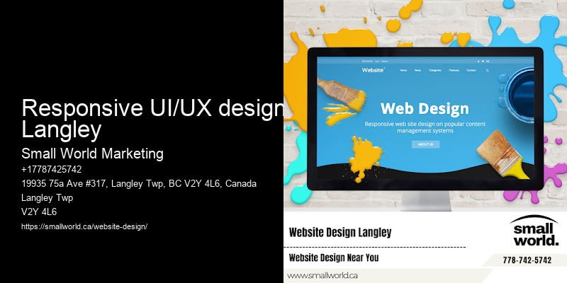 responsive UI/UX design Langley