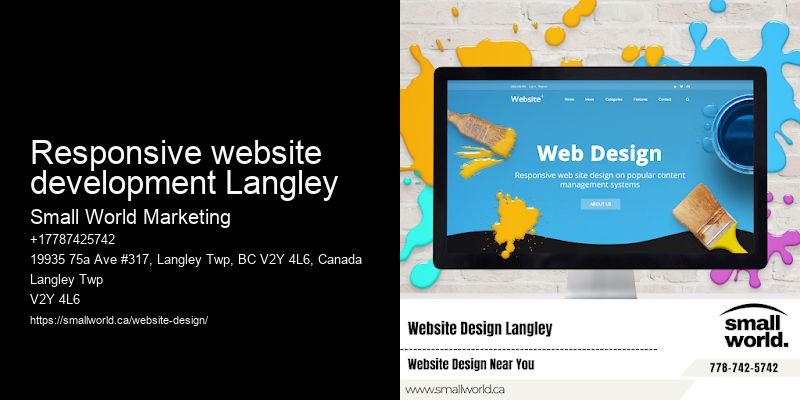 responsive website development Langley