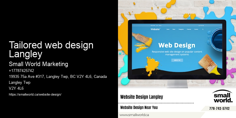 tailored web design Langley