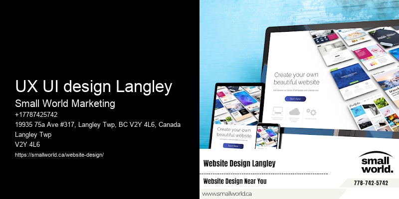 UX UI design Langley