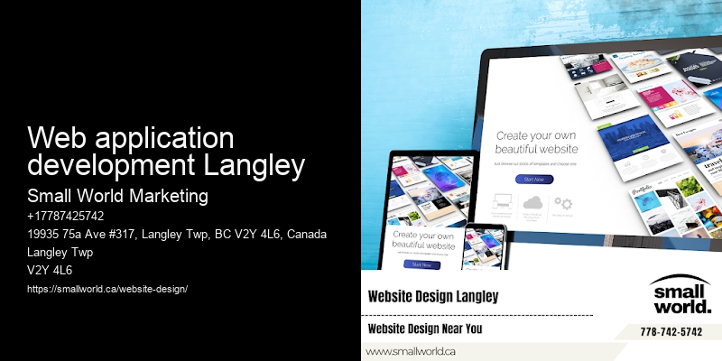 Web application development Langley