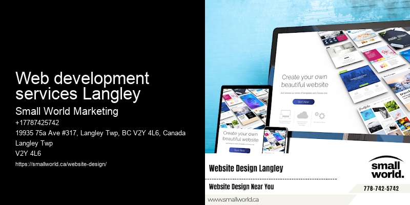 Web development services Langley