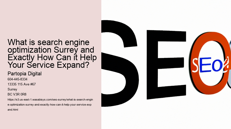 What is search engine optimization Surrey and Exactly How Can it Help Your Service Expand?