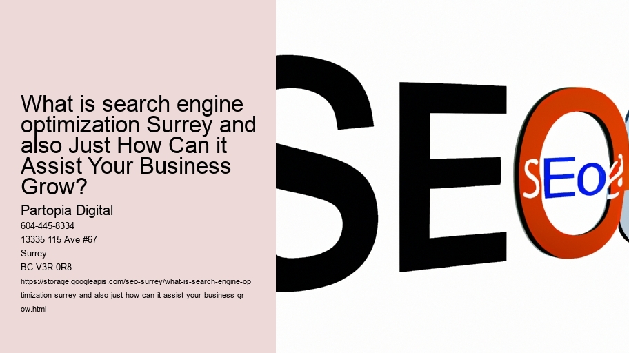 What is search engine optimization Surrey and also Just How Can it Assist Your Business Grow?