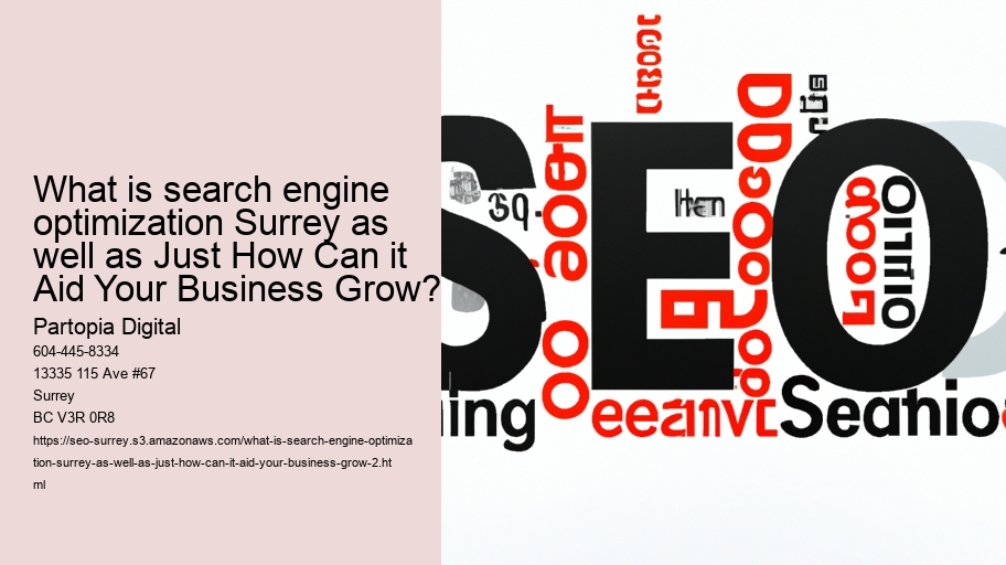 What is search engine optimization Surrey as well as Just How Can it Aid Your Business Grow?