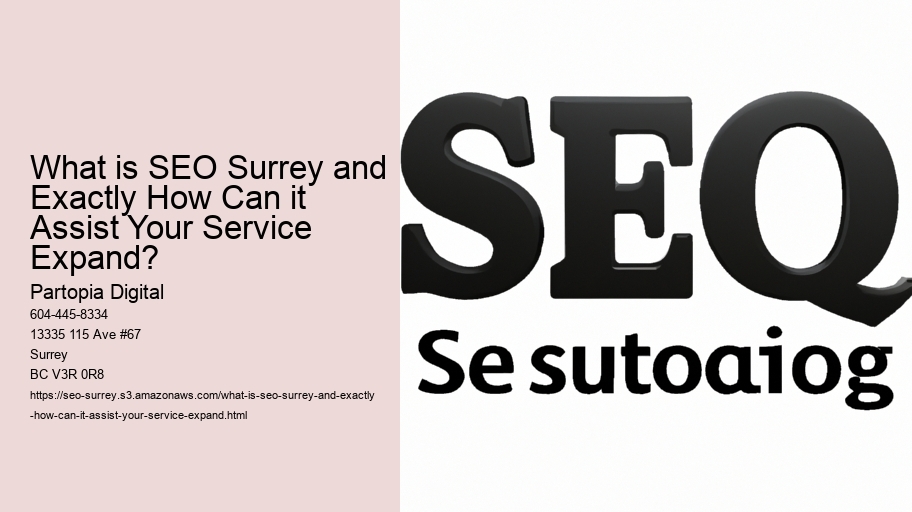 What is SEO Surrey and Exactly How Can it Assist Your Service Expand?
