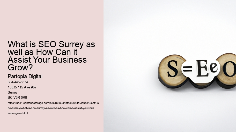 What is SEO Surrey as well as How Can it Assist Your Business Grow?