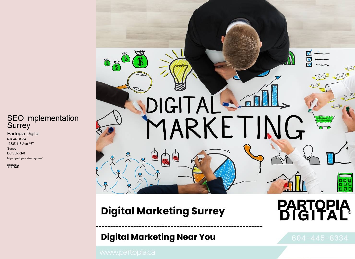 Local SEO services tailored for Surrey