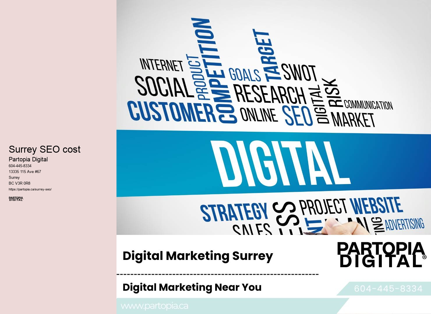Surrey BC SEO management