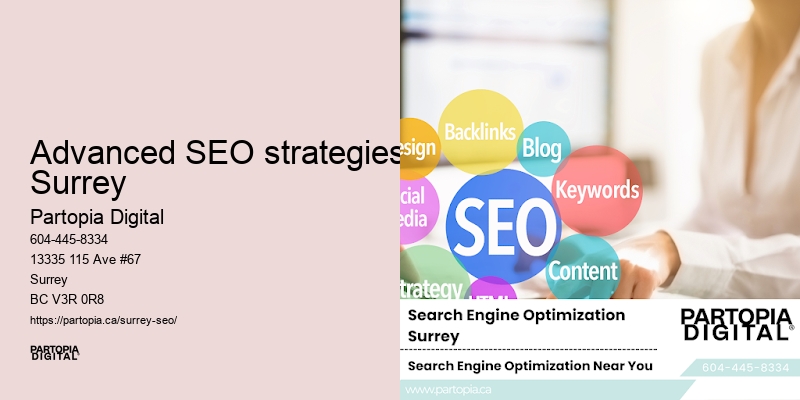 Local SEO campaign Advanced SEO strategies Surrey