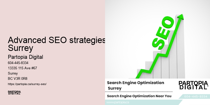 Local business SEO Advanced SEO strategies Surrey