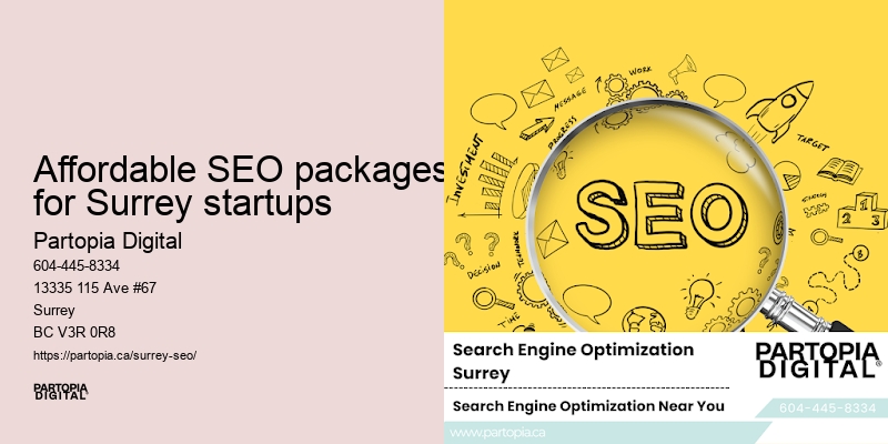 SEO packages Affordable SEO packages for Surrey startups